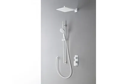 HASK - Single handle brass shower set with hand shower by Rubinetterie Treemme - view 2